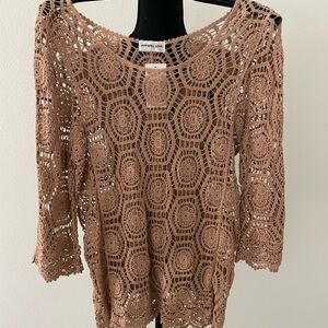 Apparel Love crochet shirt
